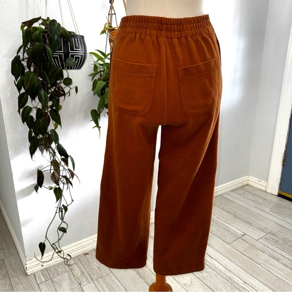 Urban Outfitters Rust Orange Wide-Leg Pants Small - Picture 2 of 6